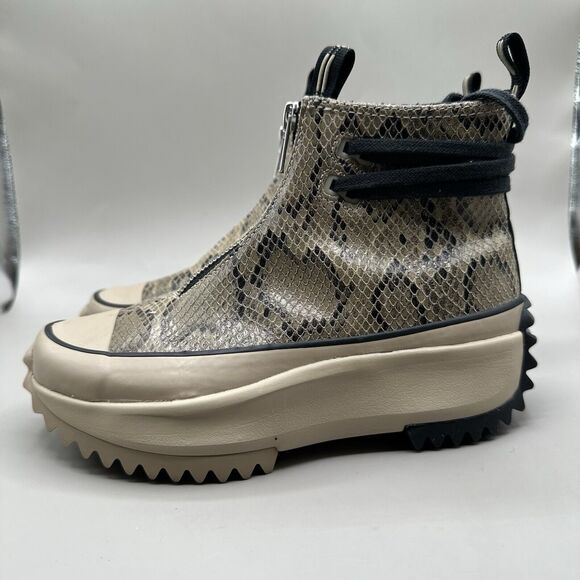 Converse Run Star Hike “Snakeskin” Limited Edition Athletic Shoes 170056C Size 3 - Picture 2 of 9